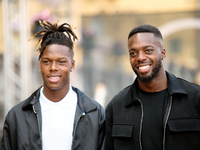 Nico Williams and Inaki Williams are at the Maria Cristina Hotel during the 72nd San Sebastian International Film Festival in San Sebastian,...