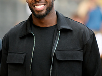 Inaki Williams stands at the Maria Cristina Hotel during the 72nd San Sebastian International Film Festival in San Sebastian, Spain, on Sept...