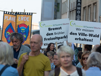 Thousands of people take part in a climate demonstration as part of the Fridays for Future climate action movement in Cologne, Germany, on S...