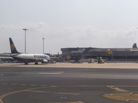 An airplane is seen at Lisbon airport in Lisbon, Portugal, on September 18, 2024. Airports Council International (ACI) World releases its la...