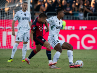 Razvan Marin (#18 Cagliari Calcio) during the Serie A TIM match between Cagliari Calcio and Empoli FC in Italy, on September 20, 2024 (