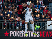 Roberto Piccoli (#91 Cagliari Calcio) during the Serie A TIM match between Cagliari Calcio and Empoli FC in Italy, on September 20, 2024 (