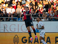 Zortea (#19 Cagliari Calcio) during the Serie A TIM match between Cagliari Calcio and Empoli FC in Italy, on September 20, 2024 (