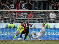 Alessandro Deiola (#14 Cagliari Calcio) during the Serie A TIM match between Cagliari Calcio and Empoli FC in Italy on September 20, 2024 (