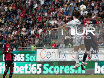 During the Serie A TIM match between Cagliari Calcio and Empoli FC in Italy, on September 20, 2024 (