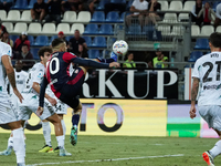 Gianluca Gaetano (#70 Cagliari Calcio) during the Serie A TIM match between Cagliari Calcio and Empoli FC in Italy on September 20, 2024 (