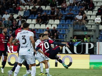 Gianluca Gaetano (#70 Cagliari Calcio) during the Serie A TIM match between Cagliari Calcio and Empoli FC in Italy on September 20, 2024 (