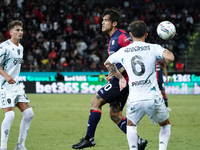 Nicolas Viola (#10 Cagliari Calcio) during the Serie A TIM match between Cagliari Calcio and Empoli FC in Italy on September 20, 2024 (