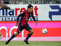 Nicolas Viola (#10 Cagliari Calcio) during the Serie A TIM match between Cagliari Calcio and Empoli FC in Italy on September 20, 2024 (