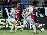 Gianluca Gaetano (#70 Cagliari Calcio) during the Serie A TIM match between Cagliari Calcio and Empoli FC in Italy on September 20, 2024 (