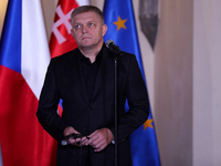 Slovak Prime Minister Robert Fico meets with Polish Prime Minister Donald Tusk, EC President Ursula von der Leyen, Czech Prime Minister Petr...