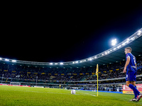 Darko Lazovic of Hellas Verona during the Serie A Enilive match between Hellas Verona and Torino FC at Stadio Marcantonio Bentegodi on Septe...