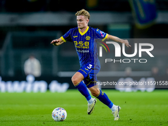 Martin Frese of Hellas Verona during the Serie A Enilive match between Hellas Verona and Torino FC at Stadio Marcantonio Bentegodi on Septem...