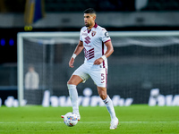 Adam Masina of Torino FC during the Serie A Enilive match between Hellas Verona and Torino FC at Stadio Marcantonio Bentegodi on September 2...