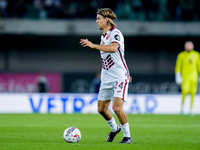 Borna Sosa of Torino FC during the Serie A Enilive match between Hellas Verona and Torino FC at Stadio Marcantonio Bentegodi on September 20...