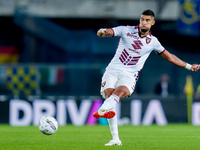 Adam Masina of Torino FC during the Serie A Enilive match between Hellas Verona and Torino FC at Stadio Marcantonio Bentegodi on September 2...