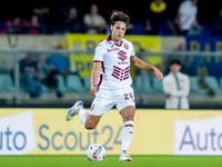 Samuele Ricci of Torino FC during the Serie A Enilive match between Hellas Verona and Torino FC at Stadio Marcantonio Bentegodi on September...