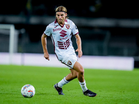 Borna Sosa of Torino FC during the Serie A Enilive match between Hellas Verona and Torino FC at Stadio Marcantonio Bentegodi on September 20...