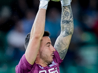 Lorenzo Montipo' of Hellas Verona during the Serie A Enilive match between Hellas Verona and Torino FC at Stadio Marcantonio Bentegodi on Se...