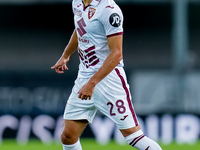 Samuele Ricci of Torino FC during the Serie A Enilive match between Hellas Verona and Torino FC at Stadio Marcantonio Bentegodi on September...