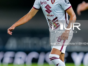 Samuele Ricci of Torino FC during the Serie A Enilive match between Hellas Verona and Torino FC at Stadio Marcantonio Bentegodi on September...