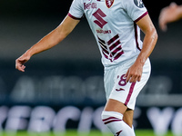 Samuele Ricci of Torino FC during the Serie A Enilive match between Hellas Verona and Torino FC at Stadio Marcantonio Bentegodi on September...