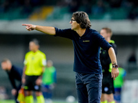 Paolo Vanoli head coach of Torino FC gestures during the Serie A Enilive match between Hellas Verona and Torino FC at Stadio Marcantonio Ben...