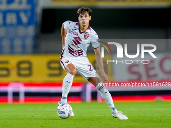 Samuele Ricci of Torino FC during the Serie A Enilive match between Hellas Verona and Torino FC at Stadio Marcantonio Bentegodi on September...