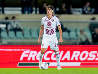 Samuele Ricci of Torino FC during the Serie A Enilive match between Hellas Verona and Torino FC at Stadio Marcantonio Bentegodi on September...