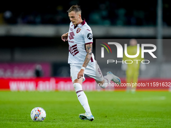 Ivan Ilic of Torino FC during the Serie A Enilive match between Hellas Verona and Torino FC at Stadio Marcantonio Bentegodi on September 20,...