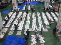 An early morning tuna auction takes place at Toyosu Market in Tokyo, Japan, on September 22, 2023. On September 20, 2024, according to the o...