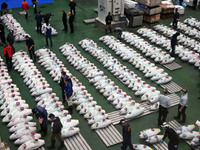 An early morning tuna auction takes place at Toyosu Market in Tokyo, Japan, on September 22, 2023. On September 20, 2024, according to the o...