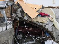 A house heavily damaged by the flood is seen in Stronie Slaskie, Poland on September 20, 2024. (