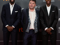 Nico Williams and Inaki Williams attend the red carpet opening of the 72nd San Sebastian International Film Festival in San Sebastian, Spain...