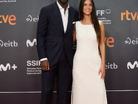 Nico Williams and Inaki Williams attend the red carpet opening of the 72nd San Sebastian International Film Festival in San Sebastian, Spain...