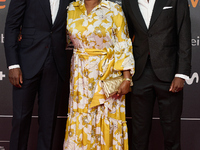 Nico Williams and Inaki Williams attend the red carpet opening of the 72nd San Sebastian International Film Festival in San Sebastian, Spain...