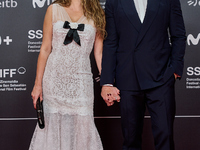 Penelope Cruz and Javier Bardem attend the red carpet opening of the 72nd San Sebastian International Film Festival in San Sebastian, Spain,...