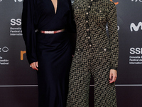 Noemi Merlant attends the red carpet opening of the 72nd San Sebastian International Film Festival in San Sebastian, Spain, on September 20,...