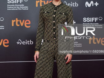 Noemi Merlant attends the red carpet opening of the 72nd San Sebastian International Film Festival in San Sebastian, Spain, on September 20,...