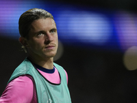 Conor Gallagher central midfield of Atletico de Madrid and England during the warm-up before the UEFA Champions League 2024/25 League Phase...