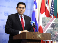  Ambassador Danny Damon, permanent Representative of Israel to the United Nations spoke about the recent “targeted strike” in which Hezbolla...