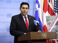  Ambassador Danny Damon, permanent Representative of Israel to the United Nations spoke about the recent “targeted strike” in which Hezbolla...