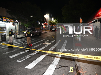 One man is in critical condition and one man is in stable condition after they are both shot in the Fordham Heights section of Bronx, New Yo...