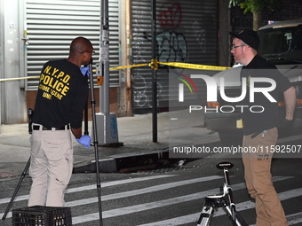 One man is in critical condition and one man is in stable condition after they are both shot in the Fordham Heights section of Bronx, New Yo...