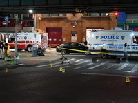 One man is in critical condition and one man is in stable condition after they are both shot in the Fordham Heights section of Bronx, New Yo...