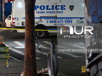 One man is in critical condition and one man is in stable condition after they are both shot in the Fordham Heights section of Bronx, New Yo...