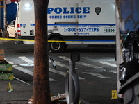 One man is in critical condition and one man is in stable condition after they are both shot in the Fordham Heights section of Bronx, New Yo...