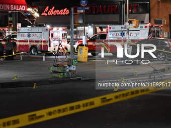 One man is in critical condition and one man is in stable condition after they are both shot in the Fordham Heights section of Bronx, New Yo...