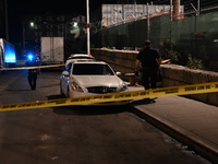 Six people are shot in a mass shooting on Stewart Avenue and Cherry Street in Brooklyn, New York, United States, on September 21, 2024. Earl...