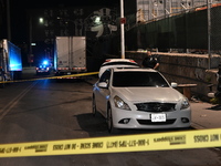 Six people are shot in a mass shooting on Stewart Avenue and Cherry Street in Brooklyn, New York, United States, on September 21, 2024. Earl...